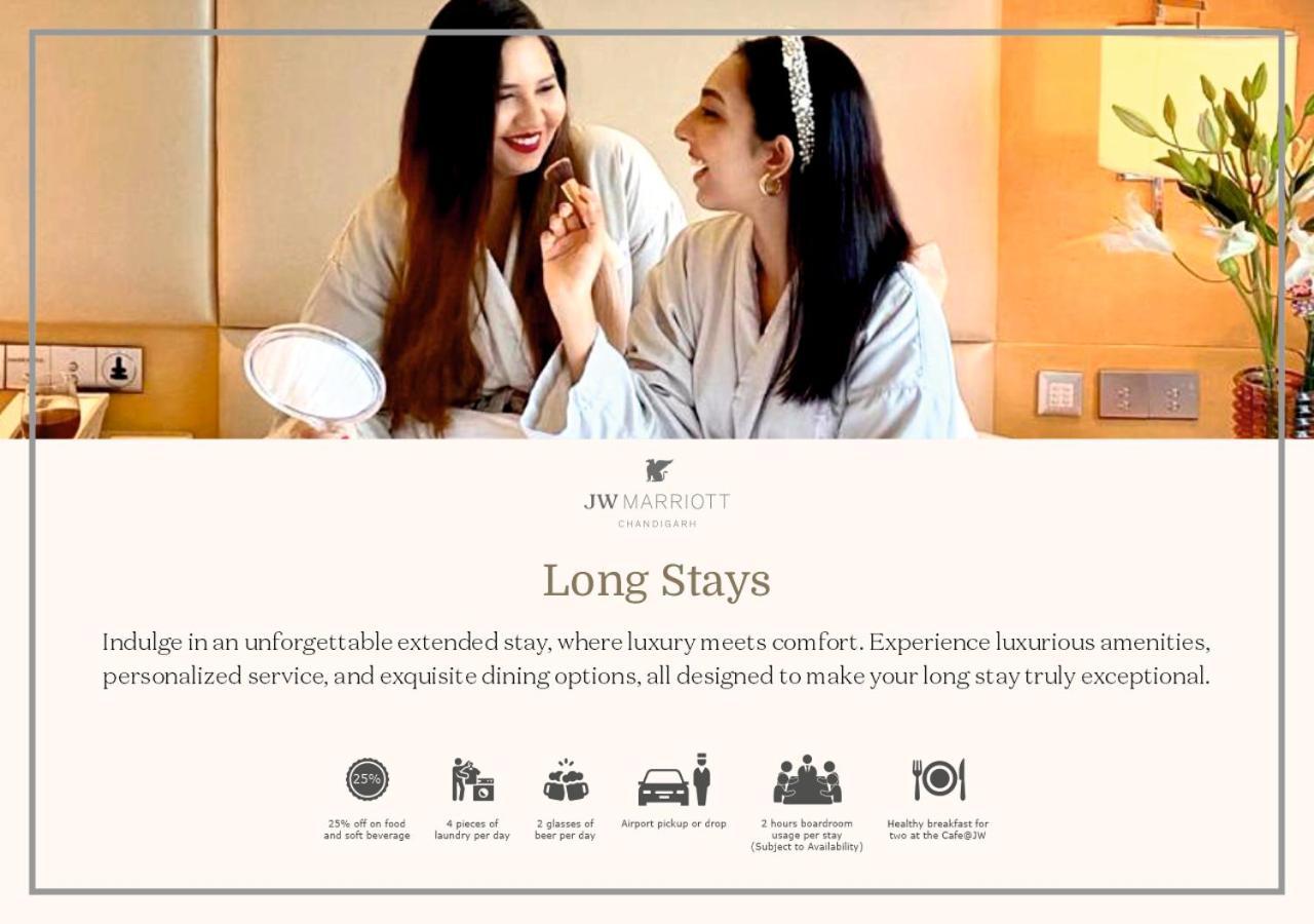 JW Marriott Hotel Chandīgarh Eksteriør bilde